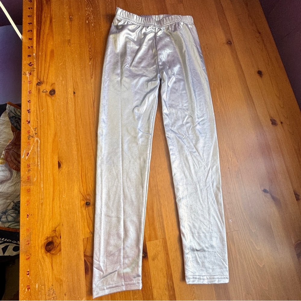 Gold girls leggings size 8